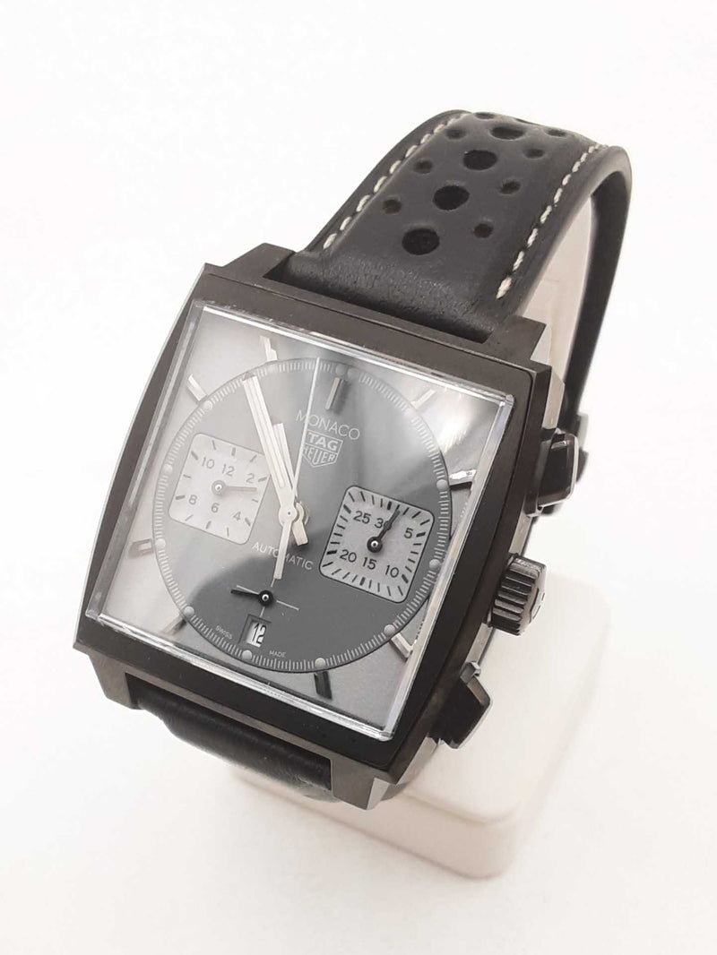 Tag Heuer Monaco Chronograph Night Driver 39mm Watch Sd0725wzxzsa