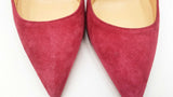 Christian Louboutin Kate Pink Veau Velours Pumps Size 36.5 Eb0725lxzdu