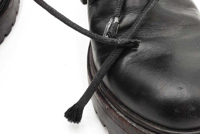 Moncler Lace Up Boots Size 37 Eb0924lxzdu