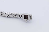 1.7cttw 14k White Gold Diamond Tennis Bracelet 12.2 Grams 7 Inch Eb0626lexzdu