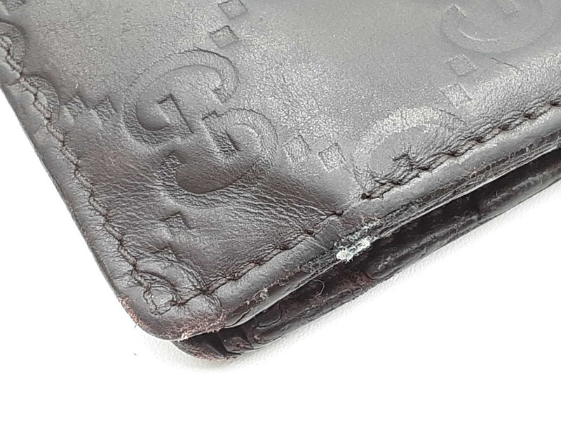 Gucci 146223 Black Gg Guccissima Leather Bifold Wallet Do0825orde