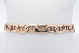 10k Yellow Gold Mariner Link Bracelet 7.9 Grams 9 Inch Eb0726wwxsa