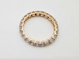 1.61 Cttw Lab Grown Diamonds 14k Two Tone Gold 1.41g Ring Size 6 Do0726pxzde