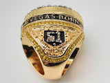 Las Vegas Golden Knights Vgk Memorabilia Copper Ring Size 10.25 Do0424llde