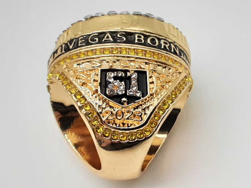 Las Vegas Golden Knights Vgk Memorabilia Copper Ring Size 10.25 Do0424llde