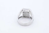1.26cttw Diamond Split Shank 18k White Gold Ring8.6 Grams Size 5.75 Eb0626llxzde