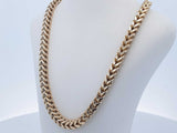 10k Yellow Gold 17.4 Grams Fox Tail Chain 20 In Aa1026lzxzde