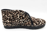Prada Espadrille Leopard Print Calfhair Ankle Boots Size Eu 38.5 Do0725rxde