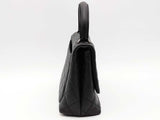 Chanel Caviar Top Handle Black Handbag Aa0926lzxzsa