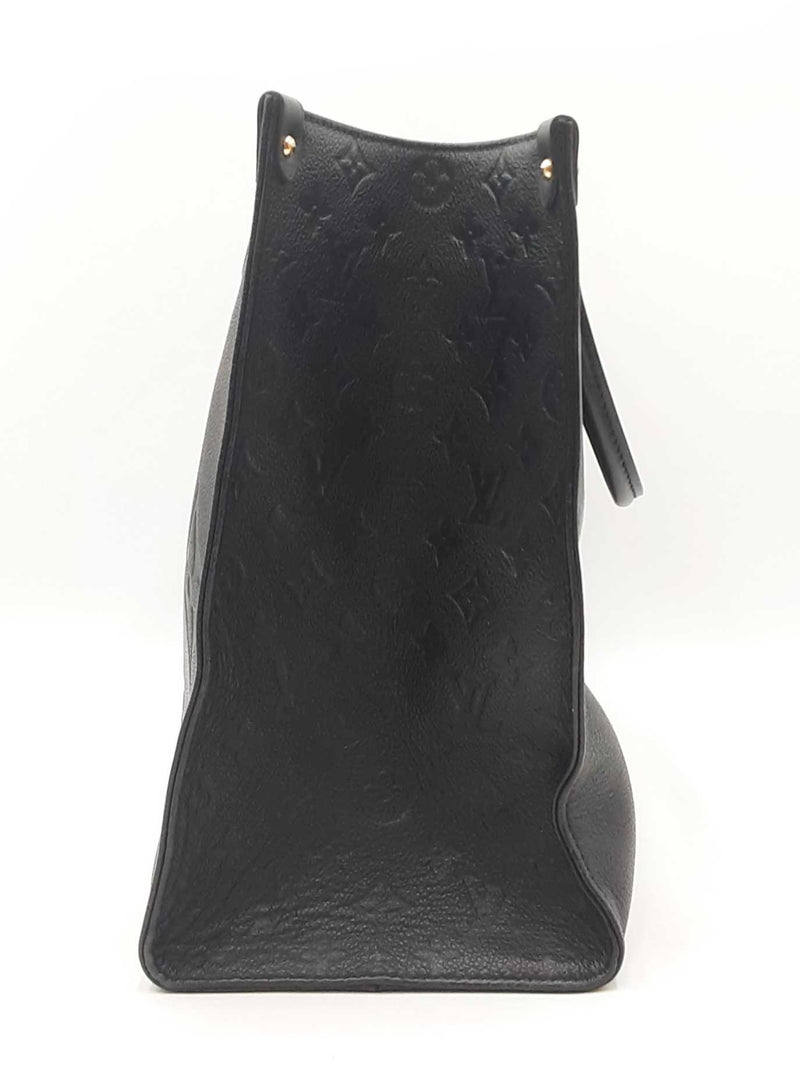 Louis Vuitton Onthego In Monogram Empreinte Giant Black Leather Fw0825lrxzdu
