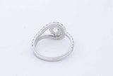 2.13cttw Lab Grown Diamond Ring In 14k White Gold 2.88 Grams Size 7 Eb0726eorde