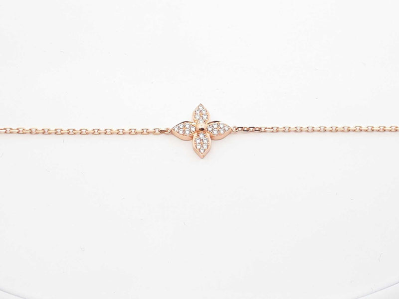 Louis Vuitton 18k Rose Gold Blossom Bracelet 3.8 Grams 6-7 Inch Fw0325lxzxdu
