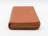 Kate Spade Continental Wallet In Warm Gingerbread Pebbled Leather Fw1025ordu