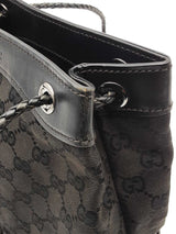 Gucci Gg Canvas Gifford Tote Bag With Braided Leather Handles Eb0726wrxsa
