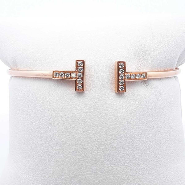 Tiffany & Co 18k Yellow Gold 0.18ctw Diamond Bracelet 7.46g, 6.5 In Hs0324ocxzsa