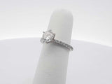 1.09ctw Diamond 14k White Gold 2.3 Grams Ring Size 5 Sd0525lpzxsa