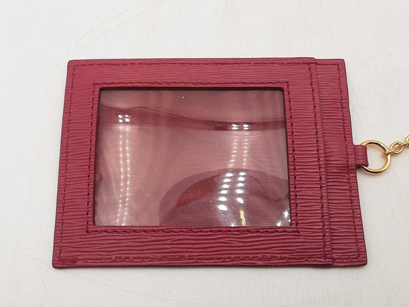 Prada Saffiano Leather Fold Over Continental Wallet Pink Aa0625lzxsa