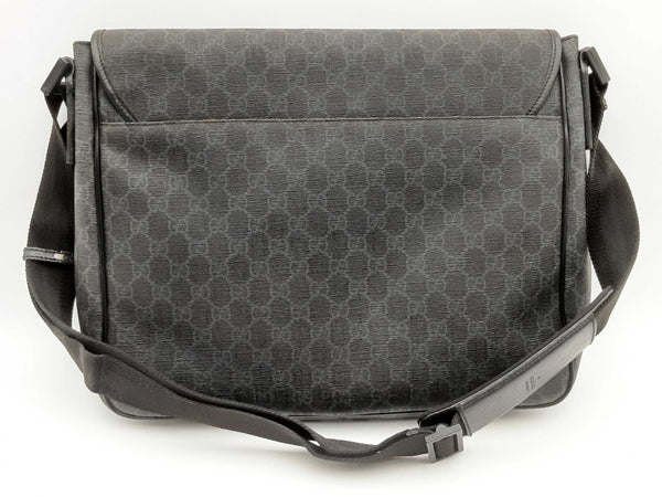 Gucci Gg Monogram Flap Messenger Bag Hs0624orxsa