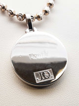 Diamond & 10k Gold "Twn" Pendant Necklace 35.4 Grams 24.5 Inch Fw0526lrxzd7