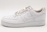 Nike Air Force 1 White Leather Sneakers Size 7 Dd8959-100 Eb0226orsa