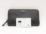 Fendi Zip Around Black Leather Wallet Sd0425rzsa