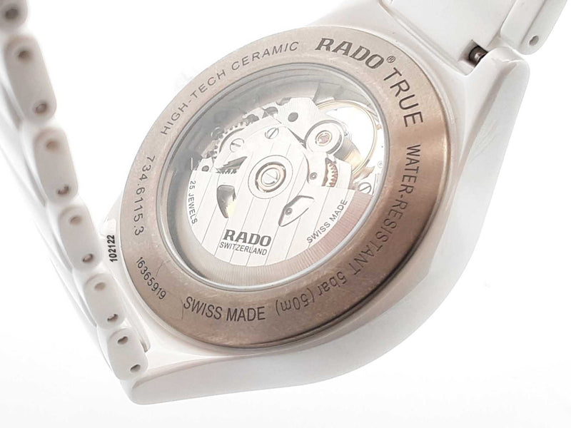 Rado True Open Heart Ceramic & Titanium 40mm Skeleton Watch Fw0125orxdu