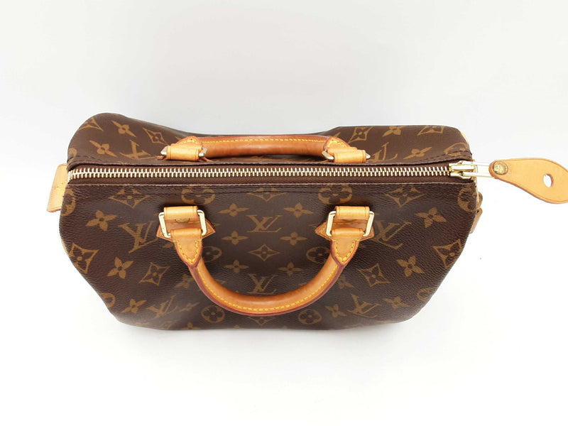 Louis Vuitton Speedy 25 Monogram Canvas Handbag Sd0325wzxsa
