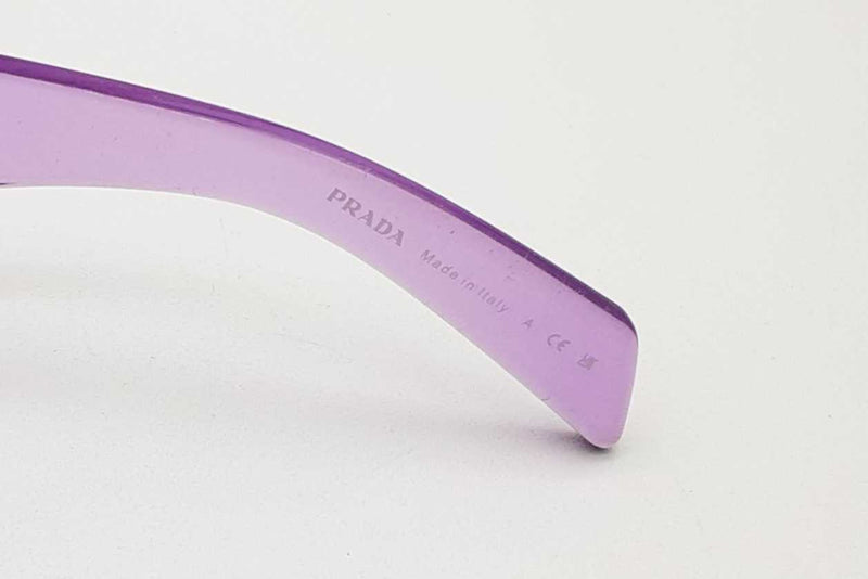 Prada Spr A14 Transparent Ametyst Sunglasses Eb1125lxzde
