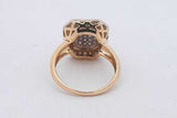 0.53cttw Diamond Ring In 18k Yellow Gold 7.2 Grams Size 8 Eb0726cxzsa
