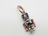 Pandora Movable Nutcracker 0.925 Silver Red Blue Enamel Charm Do0426lrde