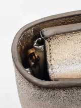 Yves Saint Laurent Kate Small Tassel Bag In Gold Metallic Leather Fw1225rxzdu