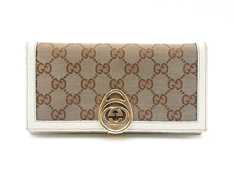 Gucci Gg Monogram Continental Wallet Fw0625orzdu