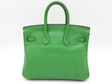 Hermes Birkin 25 Bambou Green Swift Gold Hardware Handbag Do1225lirxzde