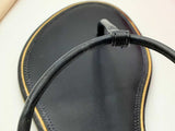 Tory Burch Navy Blue Leather Emmy Flat Sandals Size 11 Eb0724ordu