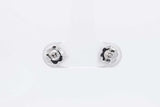 2.0cttw Lab Grown Diamond Stud Earrings In 14k White Gold 1.4 Grams Eb0726pxzsa