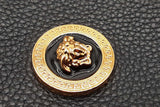 Versace Medusa Black Leather Biggie Crossbody Bag Eb0526lrrde