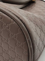 Gucci Mini Dome Bag In Grey Microguccissima Embossed Leather Fw0726wxzdu