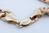 14k Yellow Gold Cuban Link Bracelet 21.2 Grams 9 Inch Eb0826lixzde