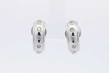 0.24cttw Diamond Stud Earrings In 14k White Gold 4.6 Grams Eb0526wxzsa