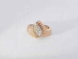 .50ctw Diamond 14k Yellow Gold 3.5 Grams Ring Size 4.5 Sd0625pzxsa