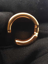 Hermès Olympe Gold-tone & Ecru Epsom Leather Ear Cuff Fw0926lxzdu