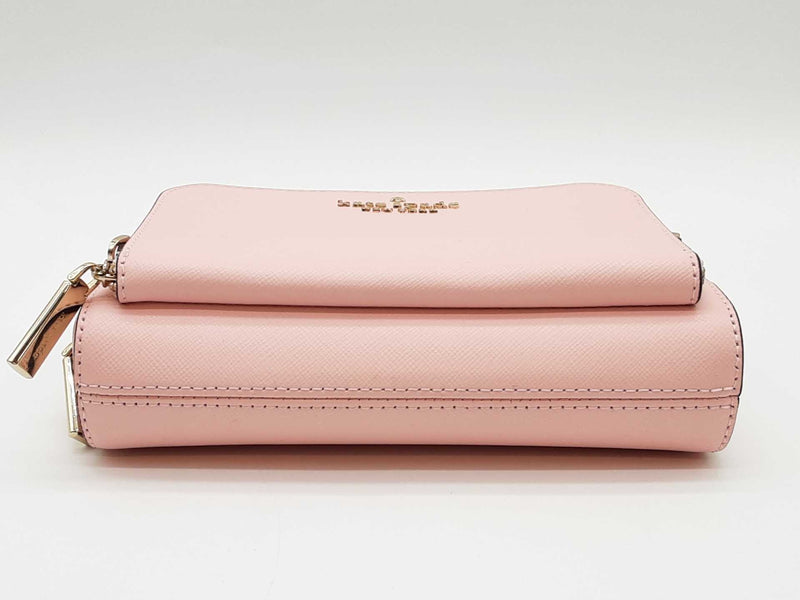 Kate Spade Staci Dual Zip Around Pink Crossbody Bag Sd0725orde