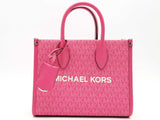 Michael Kors Mirella Small Signature Logo Crossbody Pink Aa0726pzsa