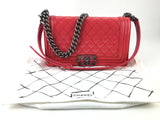 Chanel Caviar Quilted Medium Patent Leather Hs0223orxzsa