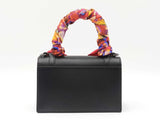 Christian Louboutin Mini Elisa Top Handle Bag In Black Leather Fw0926wrzdu