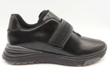 Salvatore Ferragamo Tommy Nero Black Leather Slip On Shoes Size 9m Do0825lxzde