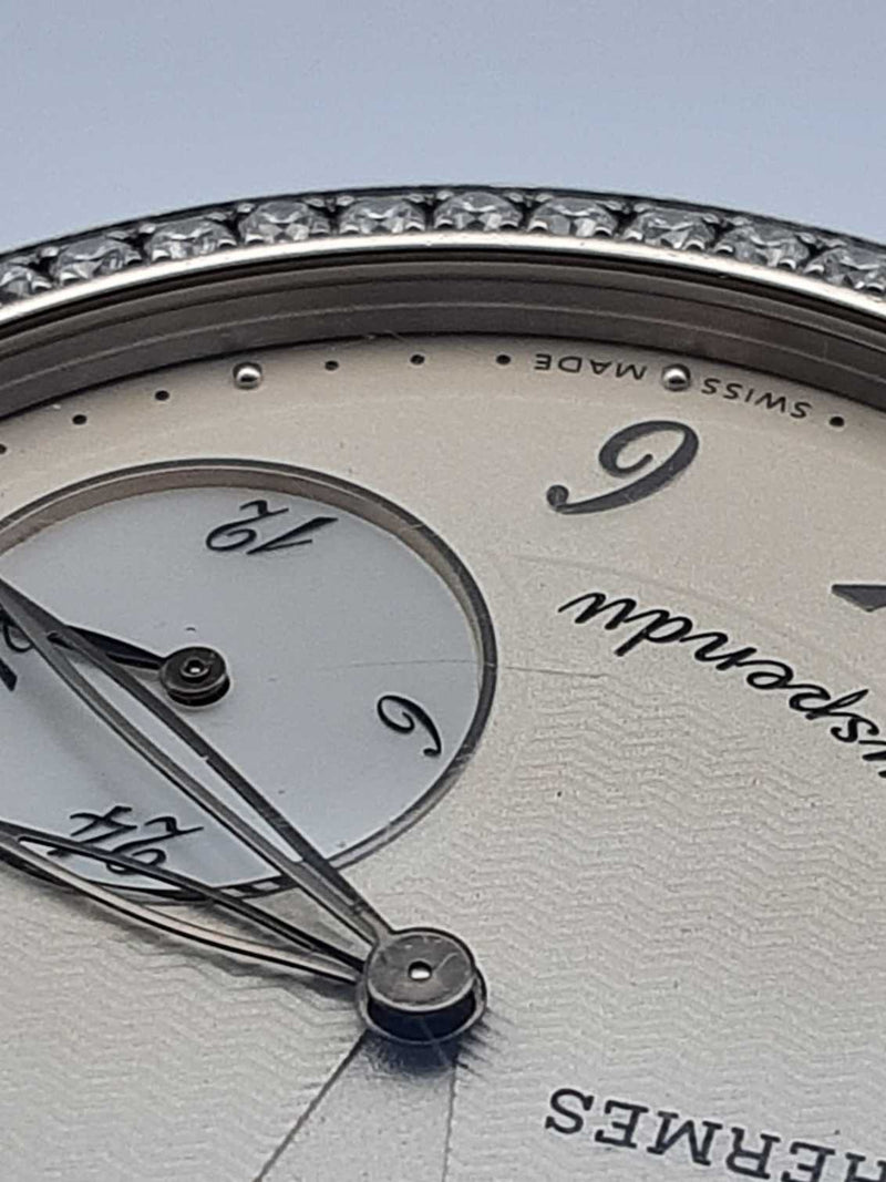 Hermès Arceau Le Temps Suspendu Diamond & Stainless Steel Automatic 38mm Watch
