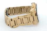 Michael Kors Gold Tone Stainless Steel Alek 44mm Quartz Chronograph Watch Eb0626crsa