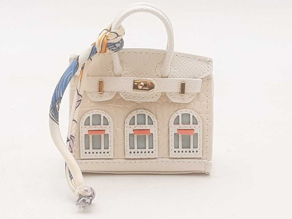 Mini Bag Charm House Beige Aa0825esa