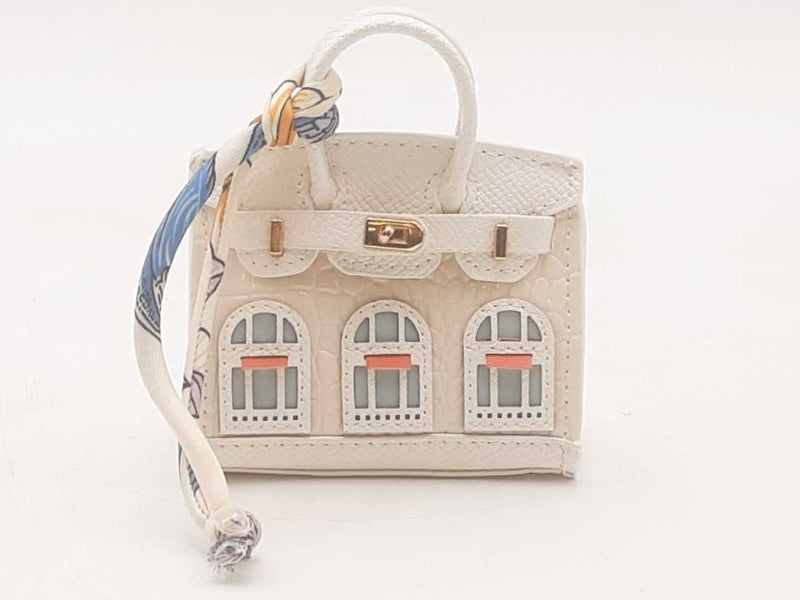 Mini Bag Charm House Beige Aa0825esa